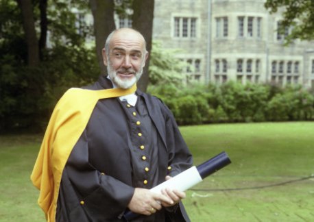 Sean Connery Honorary Degree